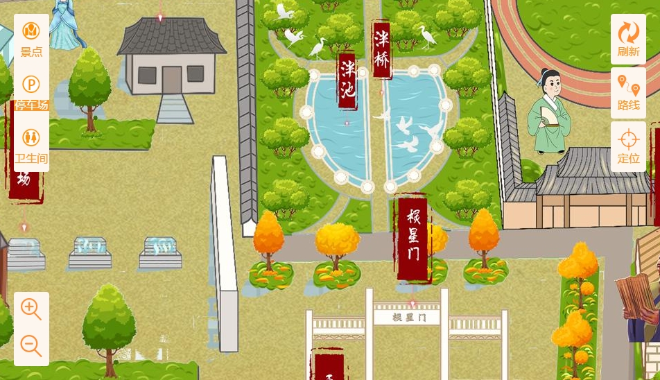 桃城手绘地图景区语音讲解导览系统：智慧景区建设的基石